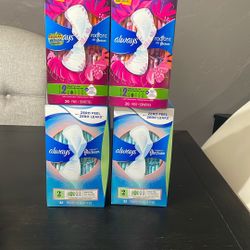 Always Pads- $13 Each Set 
