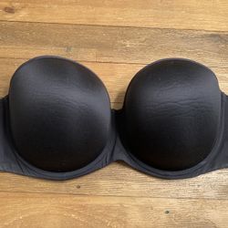 Thirdlove 48D 24/7 classic strapless bra black