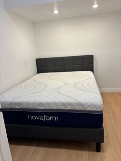 Novafoam Queen Size Mattress & Frame