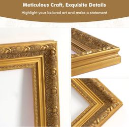 Ornate Gold Picture Frame