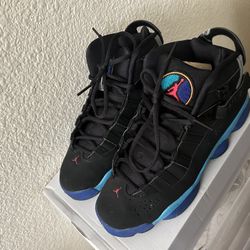 Blue Air Jordan 6 Rings 