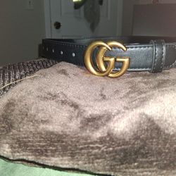 Women's Authentic Leather Gucci Belt