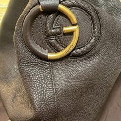 Gucci Hobo Leather Bag