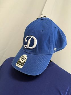 Royal Los Angeles Dodgers Clean Up Adjustable Hat
