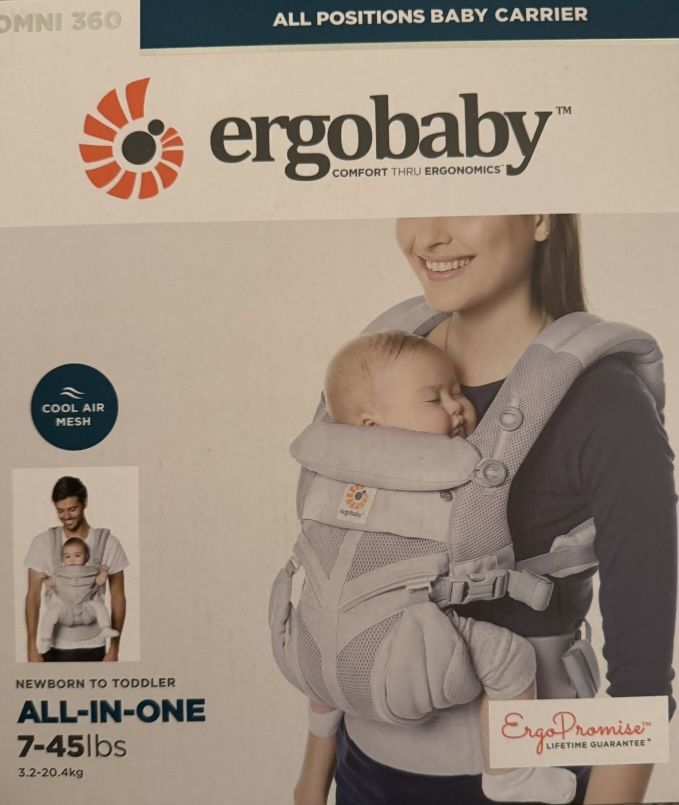 Ergobaby Gray Carrier Omni 360 Coolair 