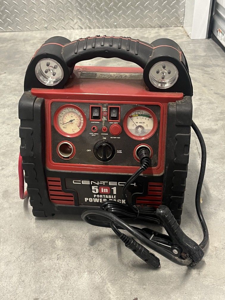 Centech 5 And 1 Portable Power Pack