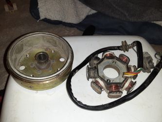 8 post Stator & flywheel