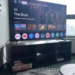 Hisense 65” TV with Entertainment Stand