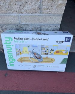 Ingenuity Rocking Seat Cuddle Lamb
