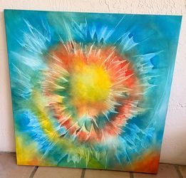 Carla Ruiz Sunset Series Oil on Canvas