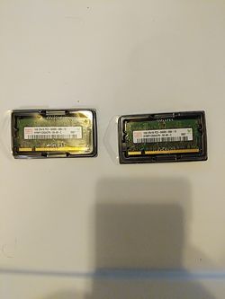 2 1gb laptop 2rx16 pc2-6400s-666-12 laptop memory