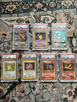 PSA Graded Pokémon Card Lot of 7
