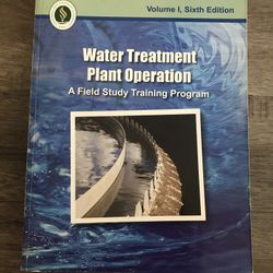 Water Treatment Plant Operation