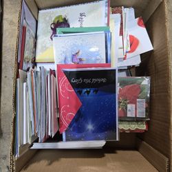 Huge Lot of Christmas Cards – Mixed Styles (250+ Cards)