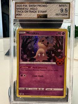 2020a Mimikyu 081- Trick or trade promo- Graded