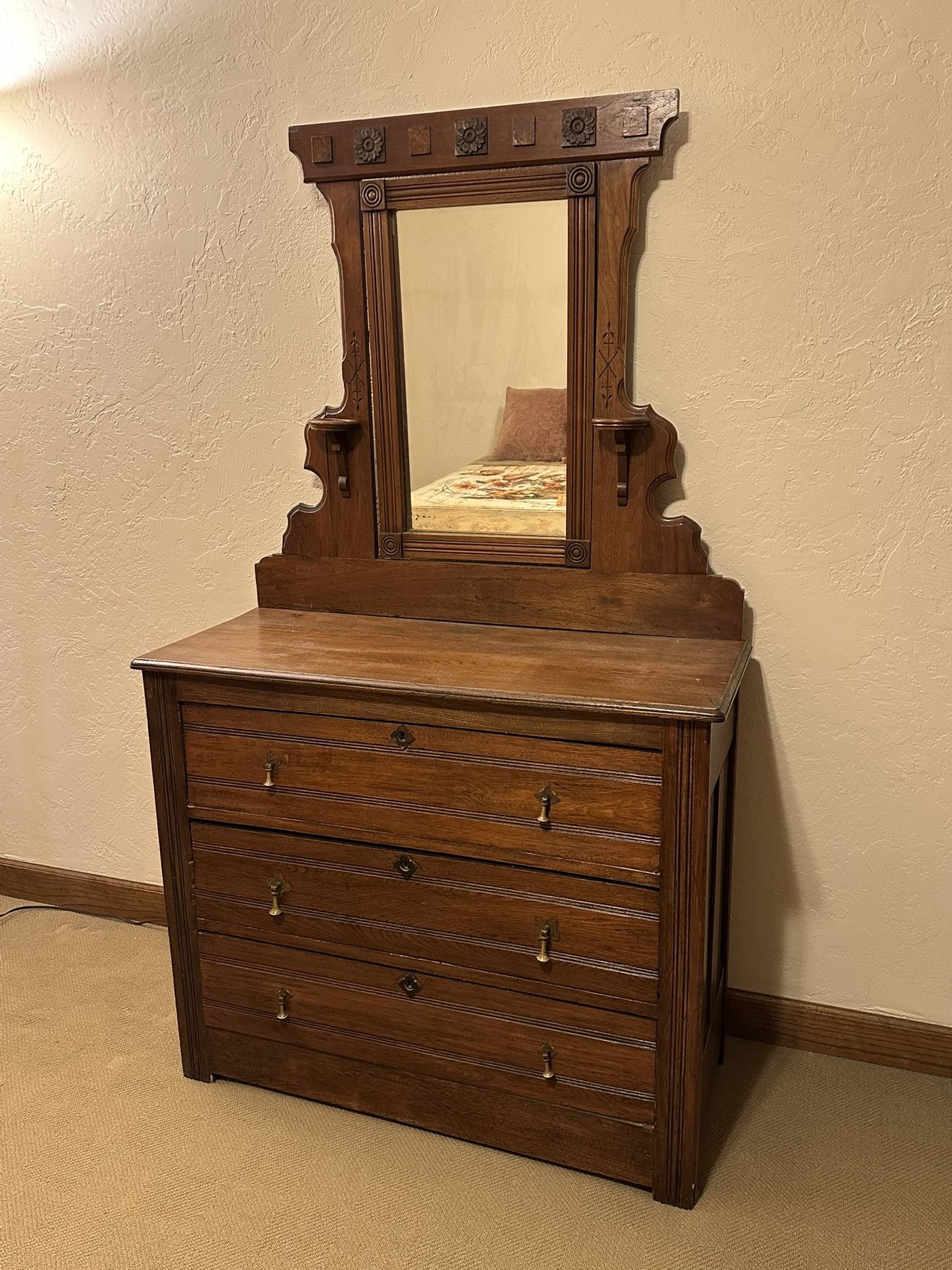 Antique Eastlake Dresser