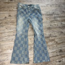 LV Damier Flare Jeans