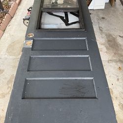 Exterior Wooden Door