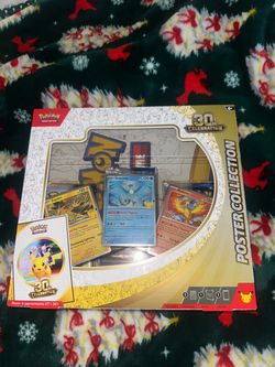 Pokémon TCG 30th Celebration Poster Collection Box