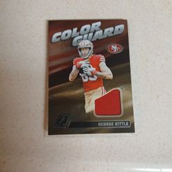 George Kittle Color Gaurd Card