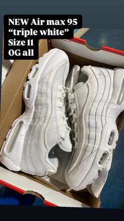 Air Max 95 “triple White”