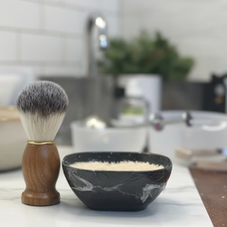 Timber & Steel Shaving Soap — Bowl + Soap Set