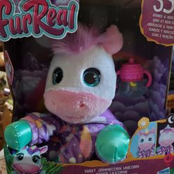 Brand New  Jammicorn Unicorn furReal Plush Lightup Toy