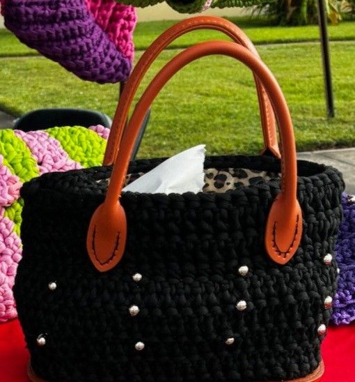 Black and Gold Bag