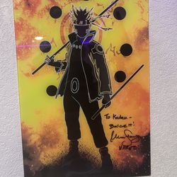 Naruto actor signed