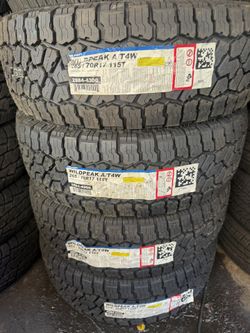 265/70/17 Falken AT4 Free Mount And Balance Included