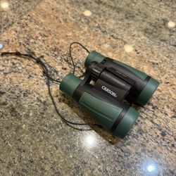 Carson Compact Binoculars HU 530 – Green/Black – Lightweight Travel Binoculars