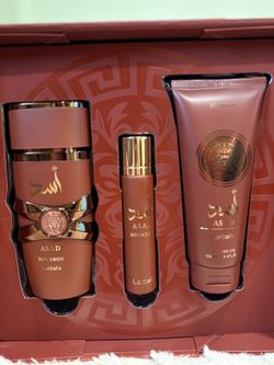 Lattafa Asad Bourbon Perfume Gift Set