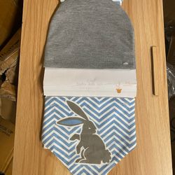 New Boy Baby Bib Set 2 Easter/bunny 