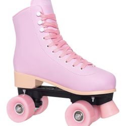 Cute Nattork Pink Vintage Skates 
