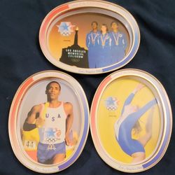 1984 Olympic Tin Trays (3 Trays) McDonalds Los Angeles Summer Olympics