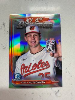 2024 Bowman Chrome My 1st Bowman Adley Rutschman