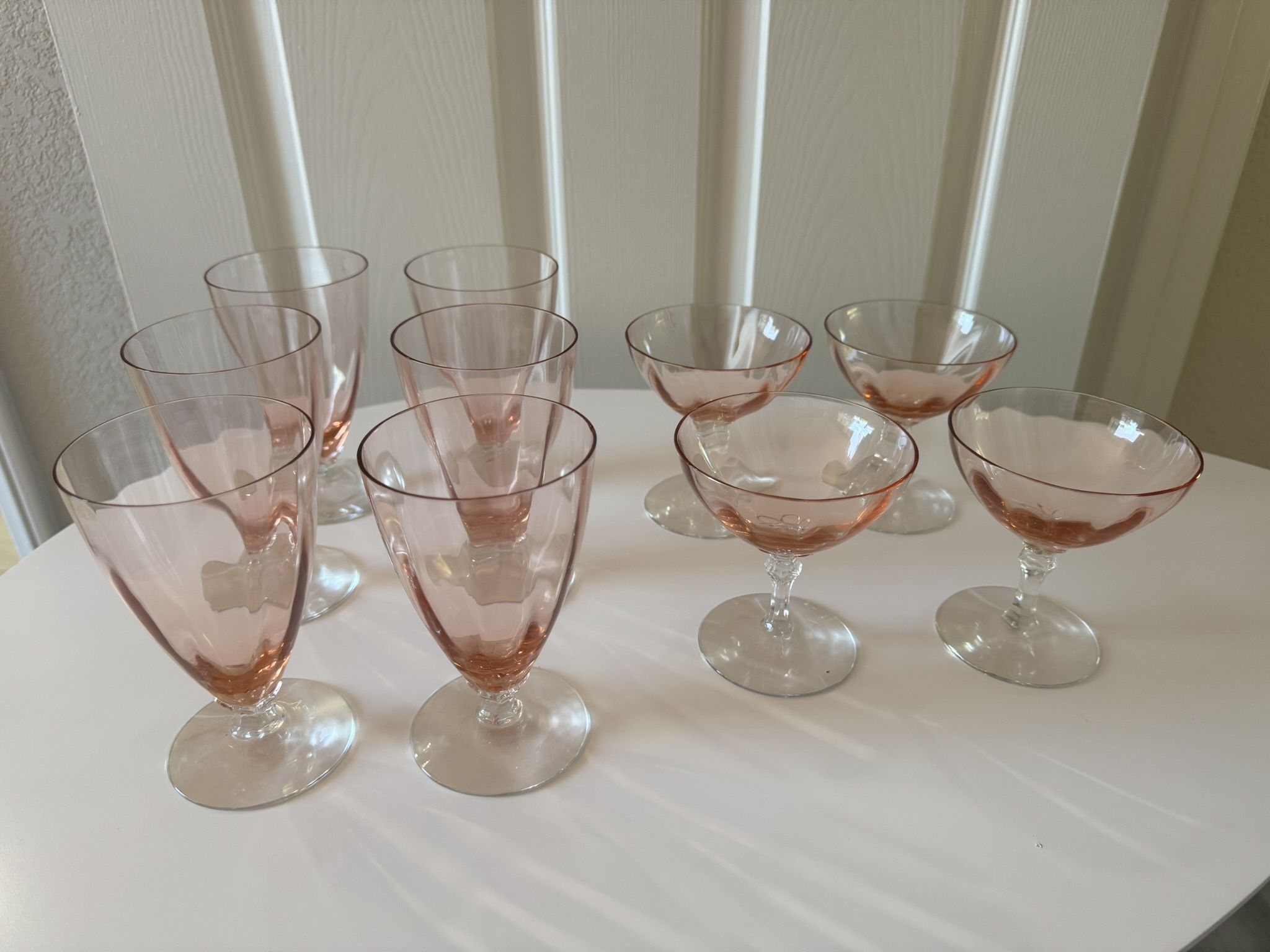 Vintage Set Wine Glass All $20