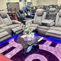 💥Brand New Power Reclining Couches ✨Only $49 Today And Pay Later With Or Without Credi💥