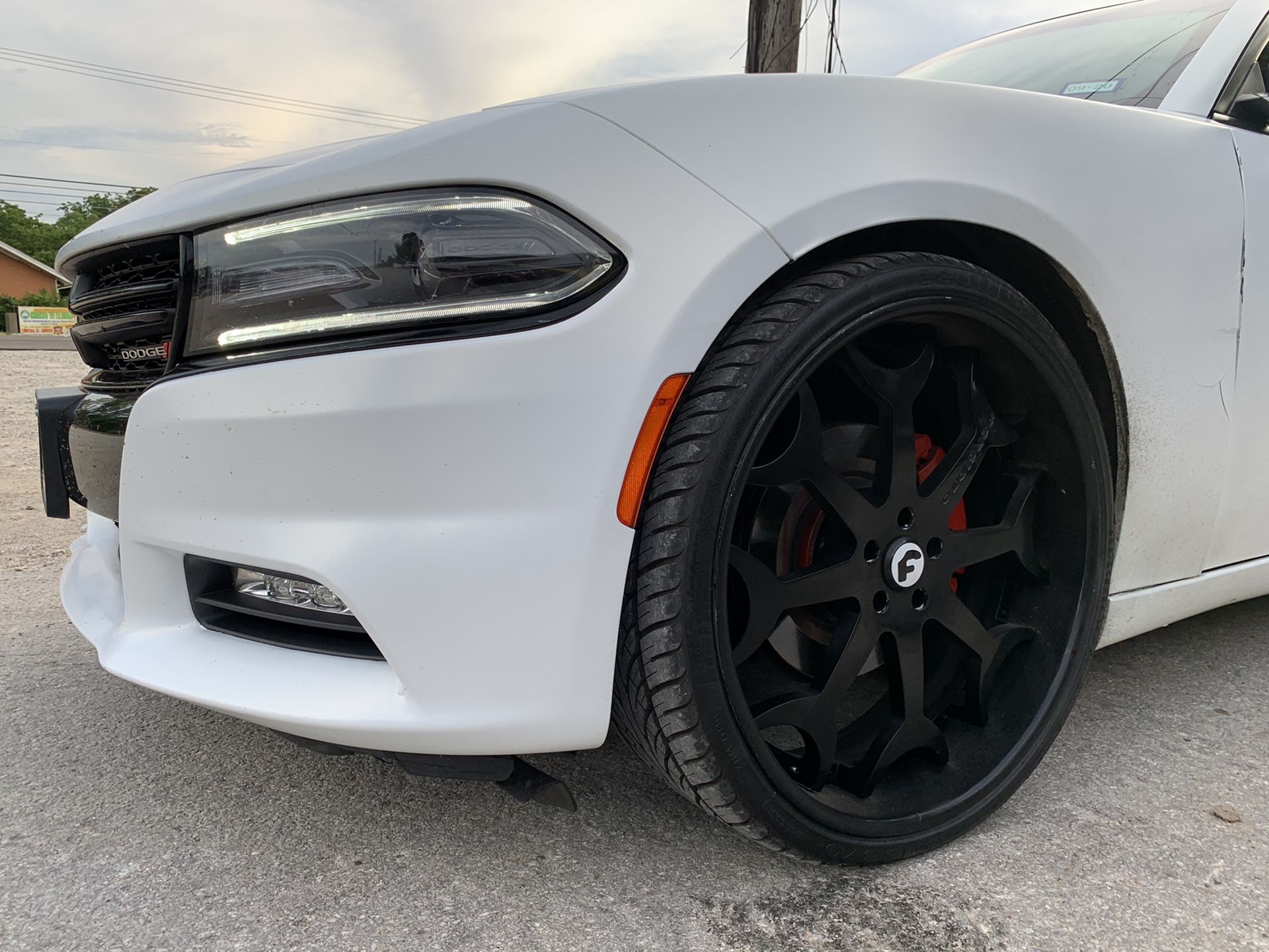 24” Black Rims and Tires 5 Lug 24s Wheels 24