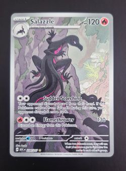 Salazzle 224/217 Pokémon TCG Illustration Rare