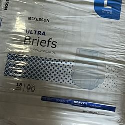 2 Bags Of Large Adult Diapers 