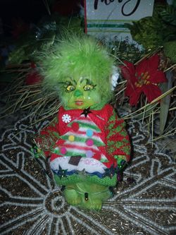 Grinch Doll Custom Made 