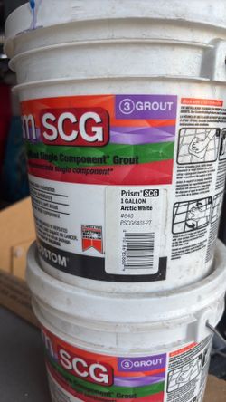 Gallons premixed grout