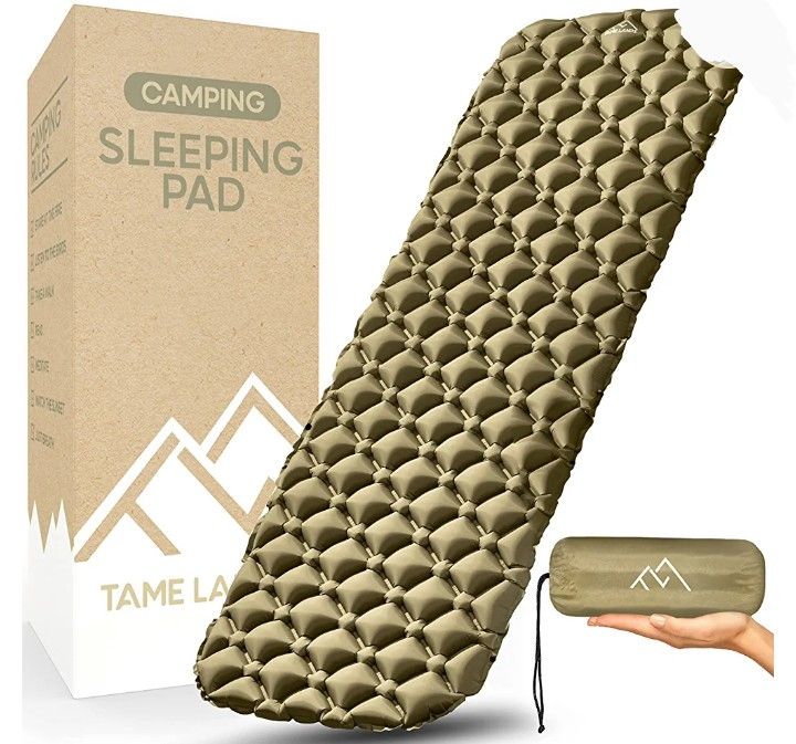 New Tame Lands Sleeping Pad for Camping Ultralight Backpacking