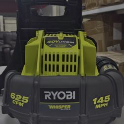 RYOBI 145 MPH 625CFM 40V Lithium-lon Cordless Backpack Leaf Blower - Blower 