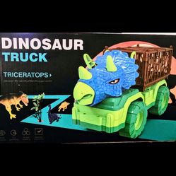 New Boxed Dinosaur Truck Triceratops