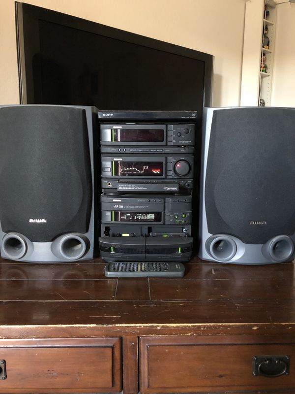 Aiwa NSXD939 Dolby ProLogic Surround Sound DSP sound mode Stereo w