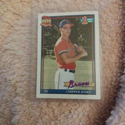 Chipper Jones Rookie Card (Make Offer)