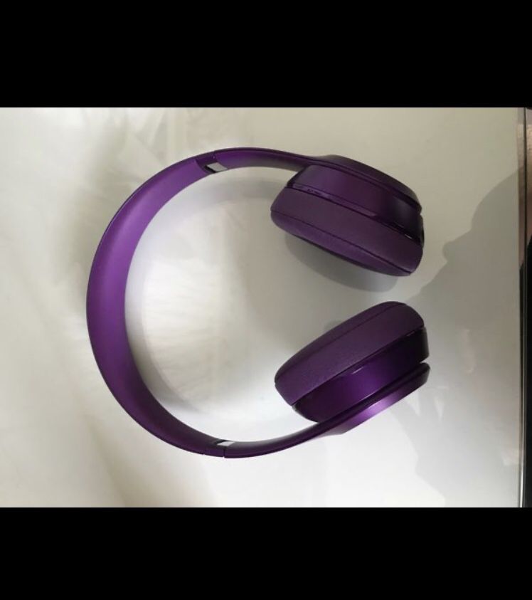 Purple Beats Headphones (Wired not Bluetooth)