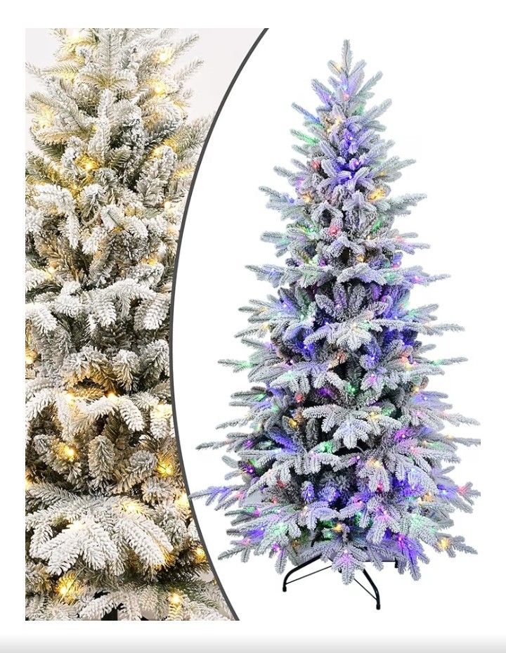 Artificial Christmas Tree with Lights